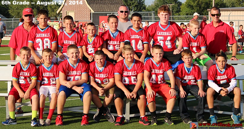 Youth Football -- 6th Grade -vs- So. Tulsa -- October 4, 2014